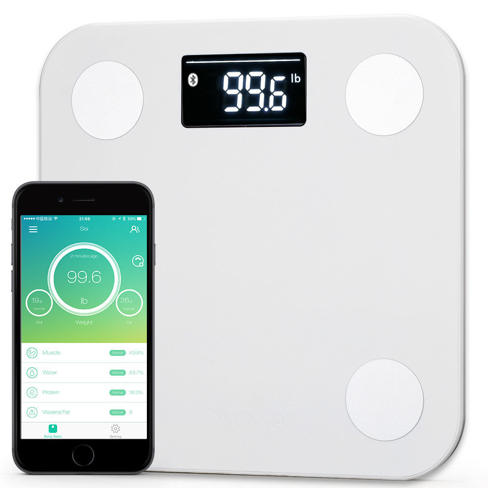 1pc Smart Body Weight Scale For Home Use, Small Size, Durable And